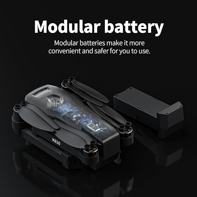 K610 GPS Drone with Camera for adults 4K SONY IMX Camera SD card 4k drones for Adults,AIdrone Auto Return Home,Under 250g,GPS drones for beginners brushless drone 4k,RC drone fpv Follow Me long range