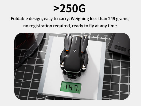 F417 Drone with Camera 1080P for Beginners and Adults,RGB LED Light 90°Electric Adjustable Lens,FPV Drone Mini RC Quadcopter with Live Video Camera,360° Flip,One Key Take Off/Land,Carry Case,Black