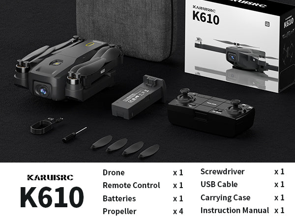 K610 GPS Drone with Camera for adults 4K SONY IMX Camera SD card 4k drones for Adults,AIdrone Auto Return Home,Under 250g,GPS drones for beginners brushless drone 4k,RC drone fpv Follow Me long range