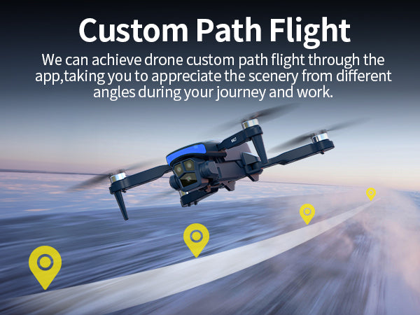 K417 Drohne mit Dual Kamera 1080p,LED Blau Lampe Bürstenlosem Drone mit 5GHz WIFI für Anfänger,FPV Drones Kopflos Modus,3D Flip,Höhenhaltung,Spielzeug und Geschenke,Modulare Batterie mit Langzeitflug